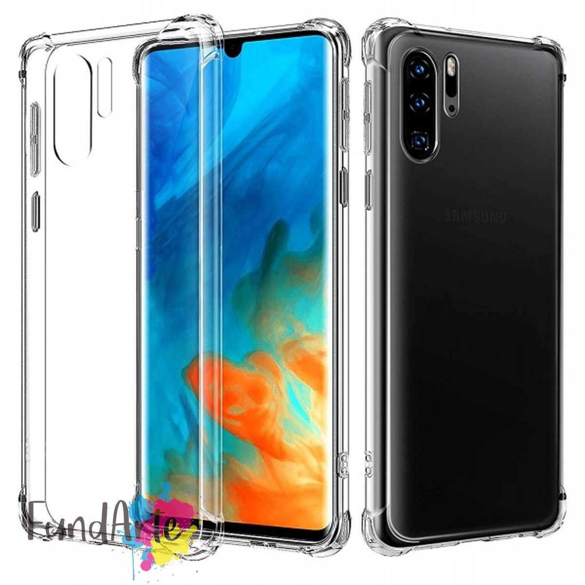 Funda para HUAWEI P30 PRO PERSONALIZADA DURA BUMPER REFORZADA TPU alta densidad personalizada con tu foto